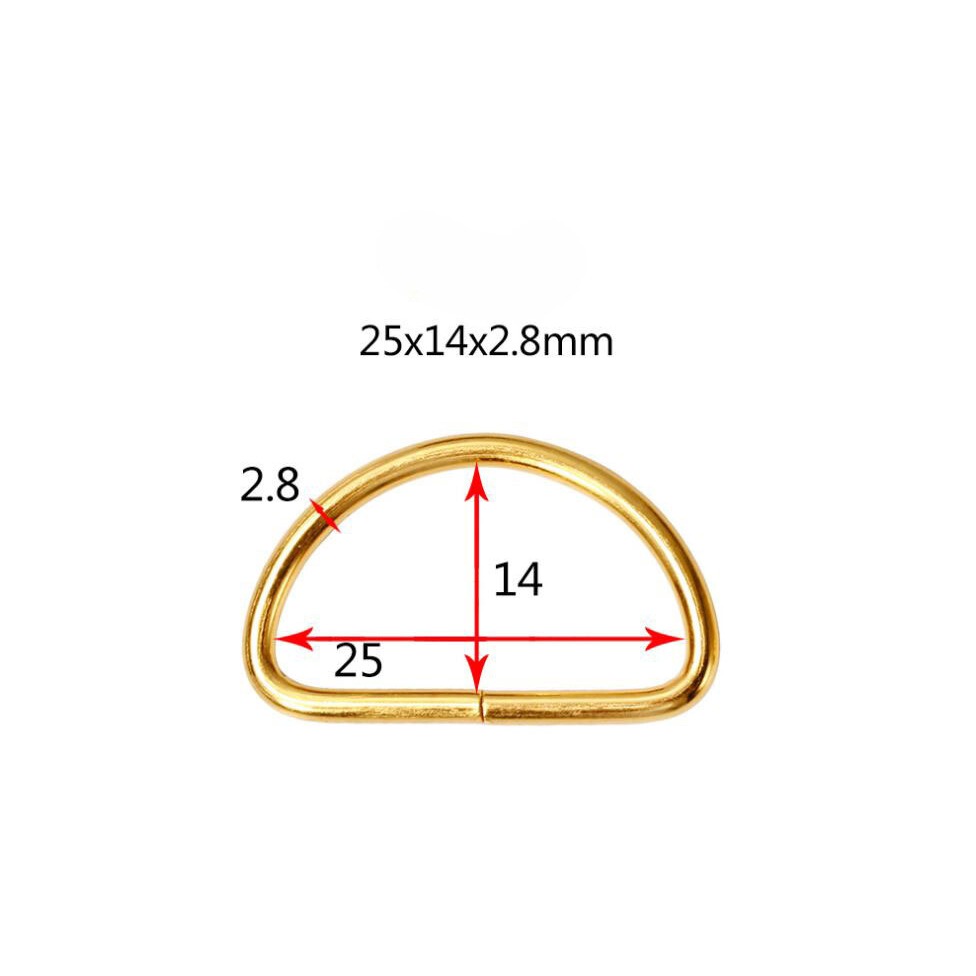 Khoen D 25mm (1 chiếc)