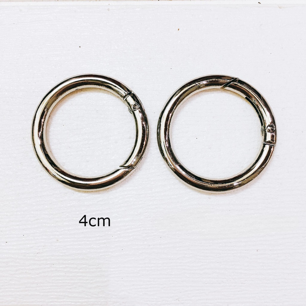 Khoen tròn mở 40mm (1 cái)