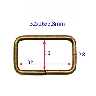 Khoen chữ nhật 3.2cm (Combo 2 cái)