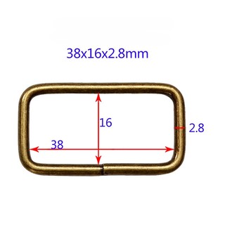 Khoen chữ nhật 3.8cm (combo 2 cái)