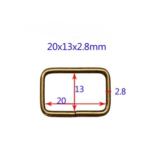Khoen chữ nhật 2.0cm (Combo 2 cái)