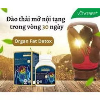 VIÊN UỐNG THẢI ĐỘC MỠ NỘI TẠNG - VITATREE Organ Fat Detox