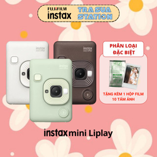 FUJIFILM INSTAX MINI LiPLAY - MÁY ẢNH IN LẤY LIỀN 3 TRONG 1 - Chính Hãng - Bảo hành 1 năm