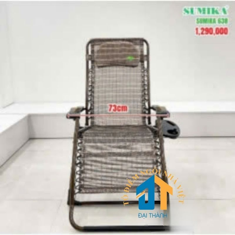 GHẾ XẾP THƯ GIÃN SUMIKA MODEL: 638  - NỘI THẤT ĐẠI THÀNH