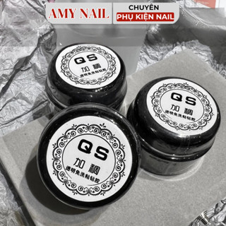 Gel thủy tinh QS, gel đa năng đắp móng, vẽ nổi, đính đá - hũ to 56g