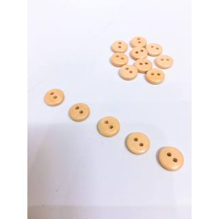 Cúc gỗ vintage 2 lỗ (Gói 10 cái)