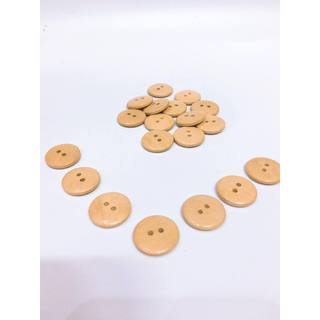 Cúc gỗ vintage 2 lỗ (Gói 10 cái)
