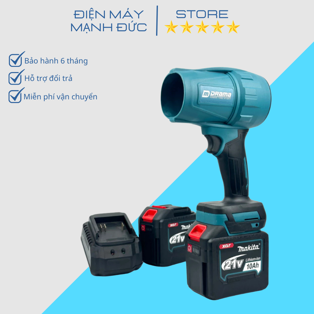 Quạt Phản Lực Drama D-999, Máy Thổi Gió Phản Lực Turbofan Động Cơ Không Chổi Than Dùng Chân Pin Phổ 