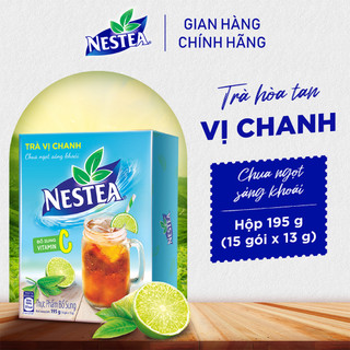[TẶNG Ly Sứ Dong Hwa] Combo 2 Hộp trà NESTEA - VỊ CHANH (2*15 gói)
