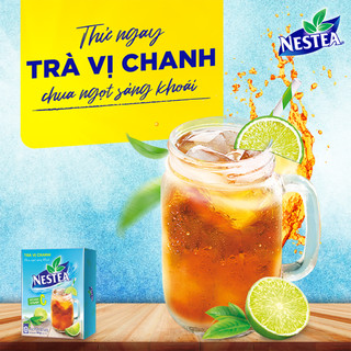[TẶNG Ly Sứ Dong Hwa] Combo 2 Hộp trà NESTEA - VỊ CHANH (2*15 gói)