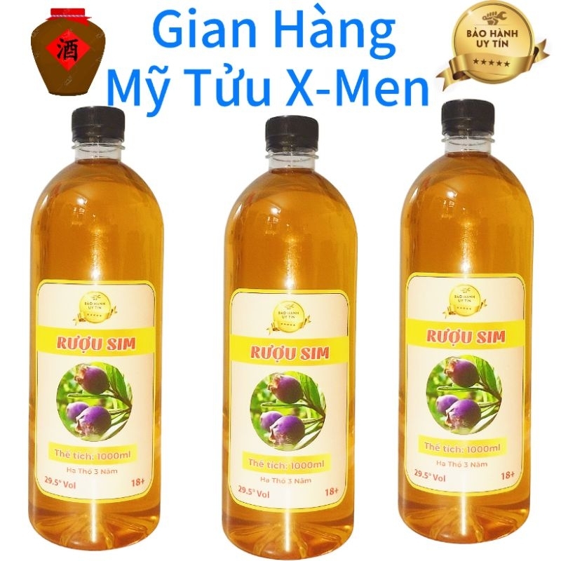 Rựơu Sim lên men hạ thổ 3 năm 29.5° Uống êm không đau đầu