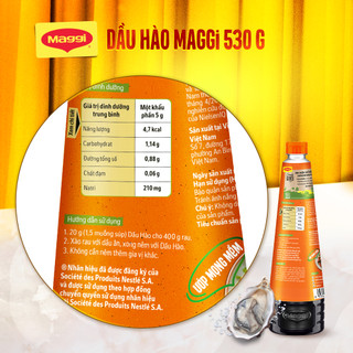 Dầu hào Maggi chai 820g