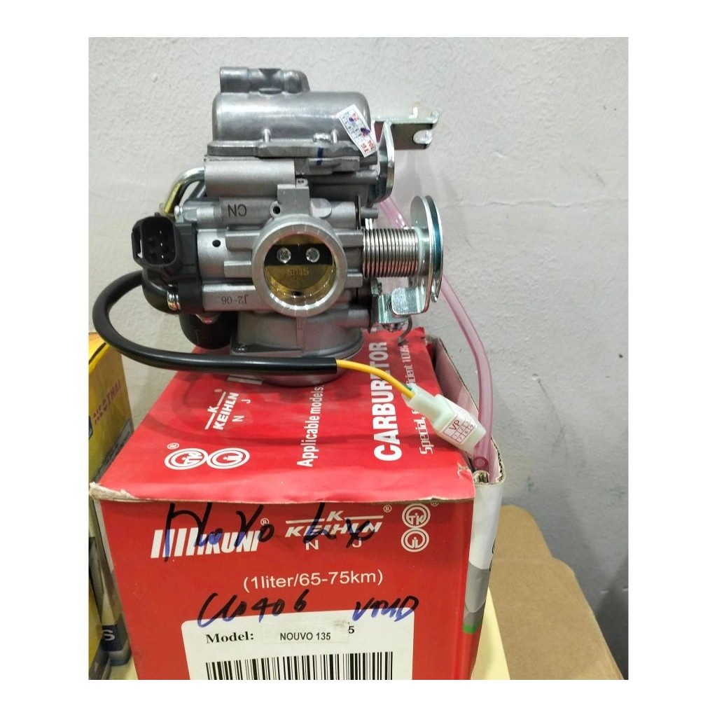 Chế hòa khí Mio 1 Nouvo Lx Bình xăng con Nouvo Lx