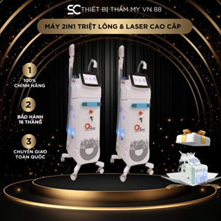  Máy Triệt Lông -  Laser Xóa Xăm Fish 2in1 2023 