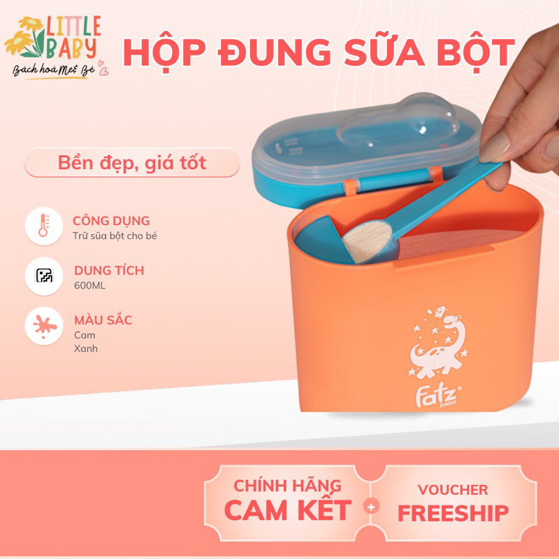 Hộp đựng sữa bột cho bé 600ml