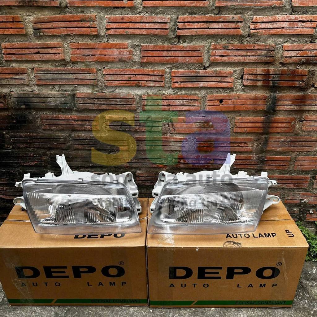 Đèn lái trước Mazda 323 đời 1997-2000. Đèn pha Mazda 323 199x