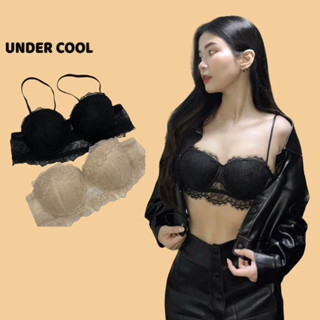  Áo Lót Ren Nữ UNDERCOOL Cúp Ngang Nâng Ngực Thiết Kế Ren Hoa Quyến Rũ Cao Cấp Êm Ái Gợi Cảm AL71 