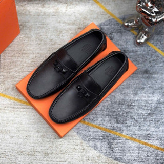 Giày Moca nam da bò khuy nhấn sang trọng mẫu mới 2025[ Bảo hành da 12 tháng]
