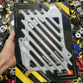  Che két nước nhôm CNC cho xe Ab  Vario  Click Sh 125 150 160 2val 4val kèm ốc pát đầy đủ 