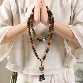  Vòng Tay Chuỗi Bồ Đề 108 Hạt Niệm Phật Tràng Hạt Có Lư Sen Đóng Mở Phụ Kiện Đeo Tay Đeo Cổ Tụng Kinh. 