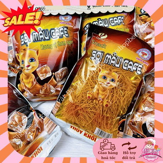 (Combo 10 gói) Snack sợi màu cafe, snack ăn vặt