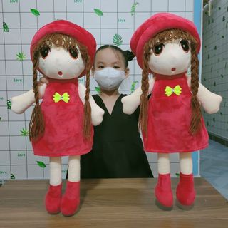 [TẶNG GẤU BÔNG CÀ RỐT] BÚP BÊ CHIBI ĐÁNG YÊU CÔNG CHÚA DỄ THƯƠNG