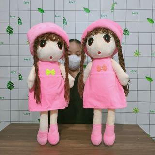 [TẶNG GẤU BÔNG CÀ RỐT] BÚP BÊ CHIBI ĐÁNG YÊU CÔNG CHÚA DỄ THƯƠNG
