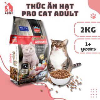 Pro cat adult gói - 2kg - Thức ăn hạt cho mèo trưởng thành