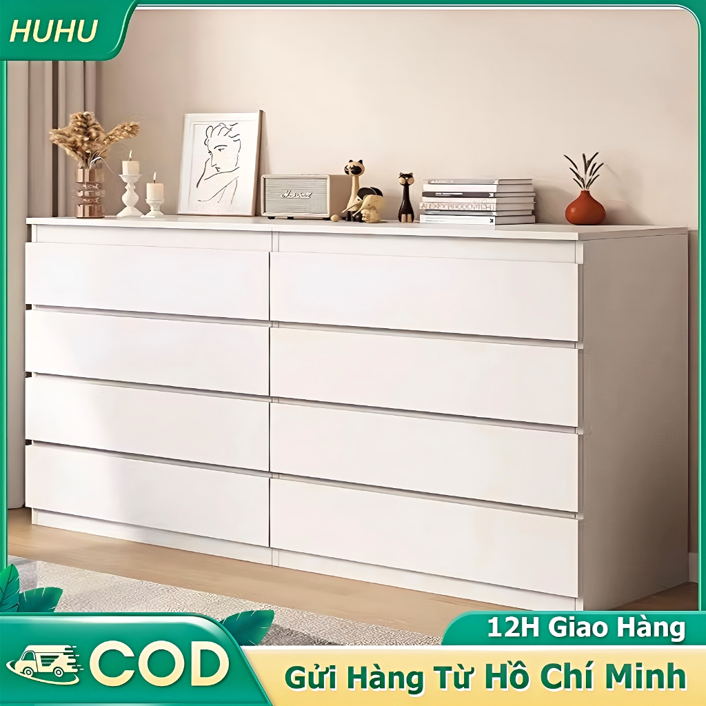 HUHU Tủ ngăn kéo gỗ cao cấp cho phòng ngủ và phòng khách, đa năng, tiện lợi, lưu trữ nhiều | BigBuy360 - bigbuy360.vn