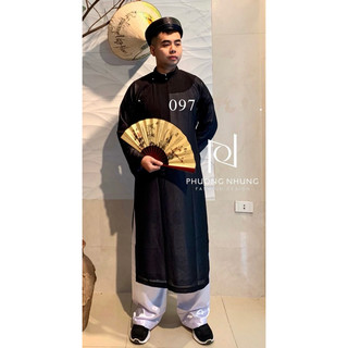 Áo the cao cấp ông đồ,quan họ,ra đình chùa-Trọn bộ 2 áo,quần,khăn đóng.