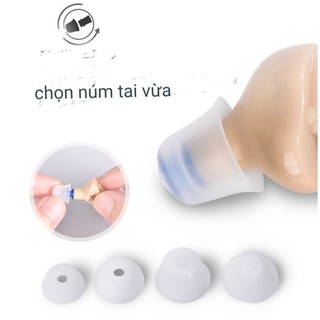 Máy trợ thính siêu nhỏ goodmi,tặng kèm 1 vỉ pin