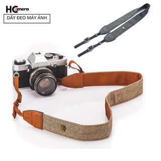 Dây Đeo Máy Ảnh Dáng Dài Đeo Vai HC56 Chất Liệu Da, Vải Denim - Camera Straps