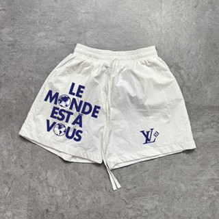 [Hàng có sẵn] Quần short gió họa tiết các hãng, gió lót 2 lớp Nam Nữ form trên đầu gối . luxury222