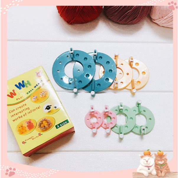 Bộ loom làm quả bông
