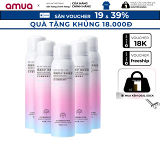Xịt chống nắng dạng sương mù Body Maycreate của nội địa Trung SPF35 - Xịt chống nắng nâng tông màu da cơ thể và da mặt