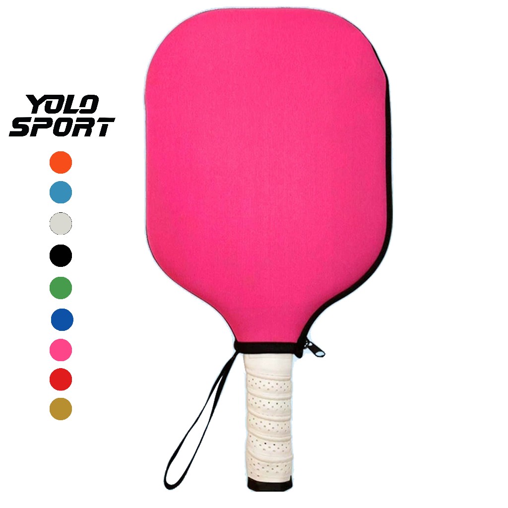  Túi Bọc Bảo Vệ Mặt Vợt Pickleball Bao Túi Chống Trầy Xước Tối Đa Có Dây Kéo Phù Hợp Với Nhiều Kích Thước Vợt Thể Thao 