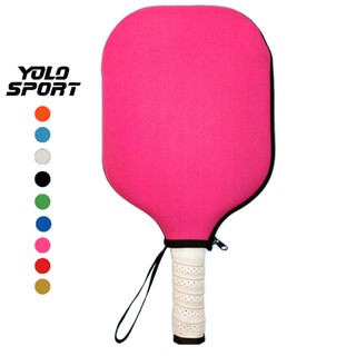  Túi Bọc Bảo Vệ Mặt Vợt Pickleball Bao Túi Chống Trầy Xước Tối Đa Có Dây Kéo Phù Hợp Với Nhiều Kích Thước Vợt Thể Thao 