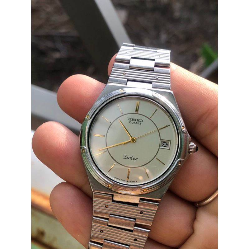 (đọc kỹ mô tả) ĐỒNG HỒ NAM SEIKO DOLCE HÀNG 2hand