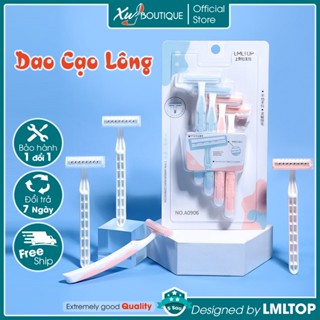 Bộ Dao Cạo Lông Tay Chân, Nách (Râu, Vùng Kín) LMLTOP Chuyên Dùng Cho Nữ