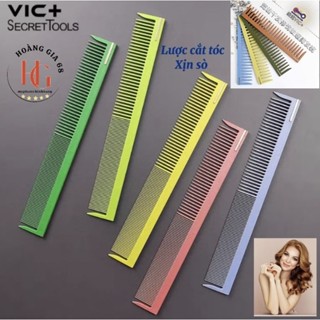 Lược cắt tóc VIC+ chải tóc êm ái, bám tóc, chất liệu nhựa cao cấp nhất