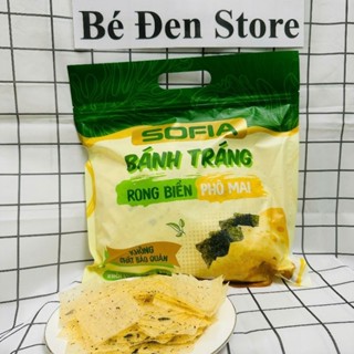 Bánh tráng SOFIA bịch 250g, có 2 vị: Muối Tỏi (cay) và Rong Biển Phô Mai