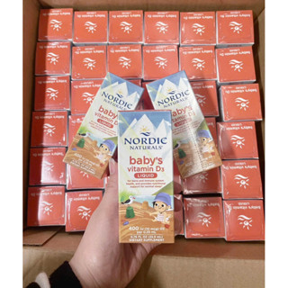  VITAMIN D3 NORDIC NATURALS 400 IU CHO BÉ TỪ SƠ SINH 