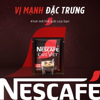 [Tặng Bộ hộp đựng và 2 ly NESCAFE] Cà phê đen hòa tan NESCAFE Café Việt (Túi 35 gói x 16g)