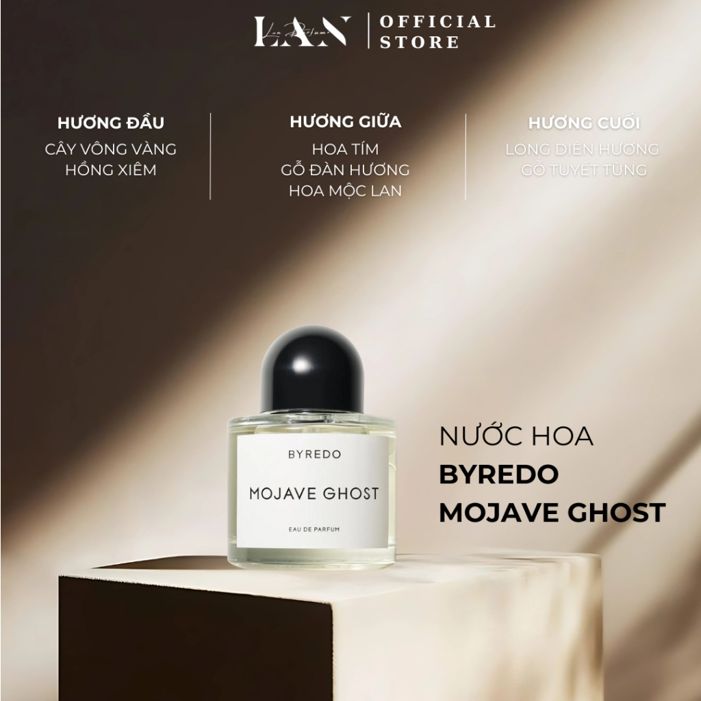 [LAN] Nước Hoa Unisex Byredo Mojave Ghost EDP 10/20ml