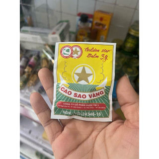 cao sao vàng 3g combo 5 lọ