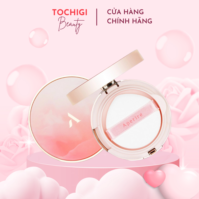 Cushion Chống Nắng Che Phủ Hoàn Hảo Aperire Day Dream Cover Cushion SPF50+/PA++++