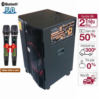 Loa Kéo Karaoke 5 Tấc [ Trả Góp 0% ] Bass 50 SV-18T01 ( Màu Đen ) Công Suất 3000w Q6