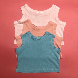 Xả hàng Áo Croptop sát nách ,3 lố cho bé gái tù 15-25kg BS91 Thấm hút mồ hôi co gãn 4 chiều
