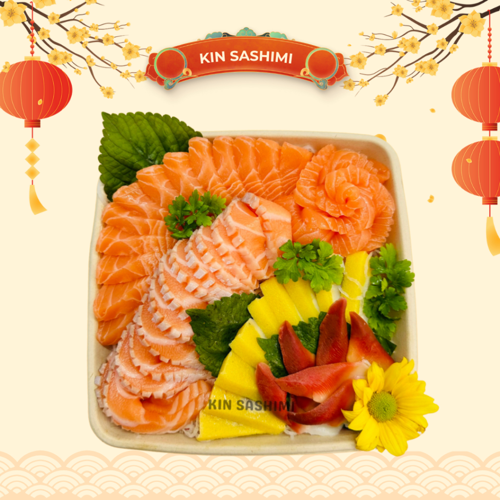 [HCM-GIAO HỎA TỐC 2H] Sashimi Cá Hồi, Cá Trích, Sò Đỏ kèm gia vị, [xem mô tả sản phẩm]