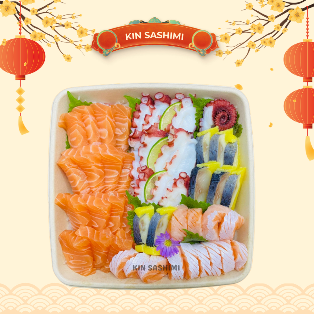 [HCM-GIAO HỎA TỐC 2H] Sashimi Cá Hồi, Bạch Tuộc, Cá trích